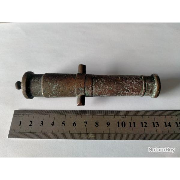 petit canon de marine bronze