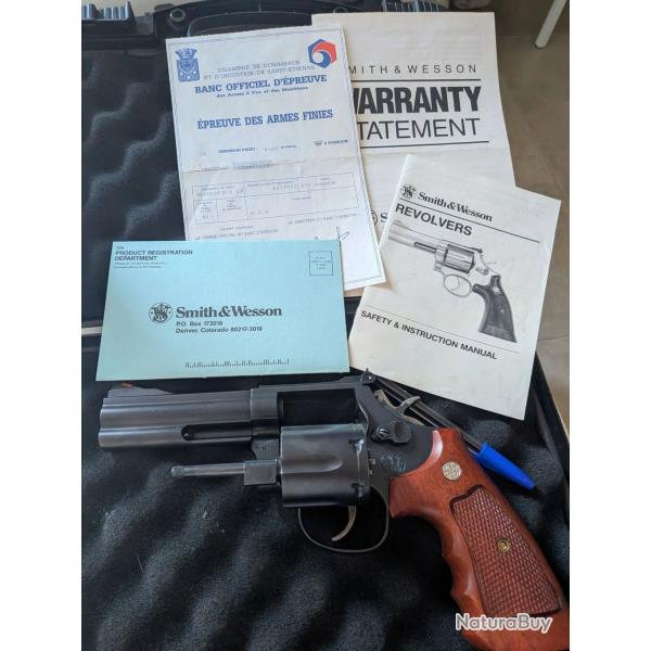 Smith & Wesson 586-3 canon 4"