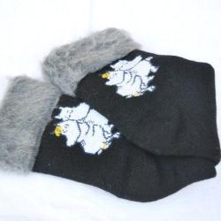 Chaussettes fantaisie enfant femme rouge rose noir 31 &agrave; 39 noir 34-35