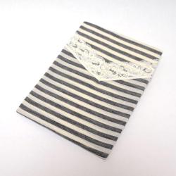 Caraco femme laine m&eacute;rinos et soie dentelle noir ou &eacute;cru XL (extra large) gris ecru