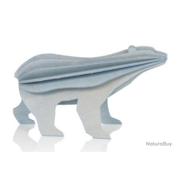 Ours polaire blanc 15 cm LOVI blanc