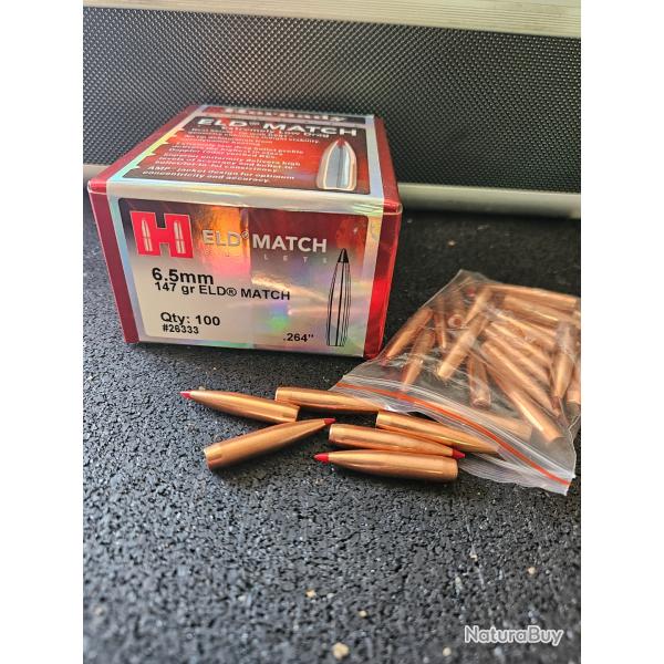 Hornady 147 grains Eld Match