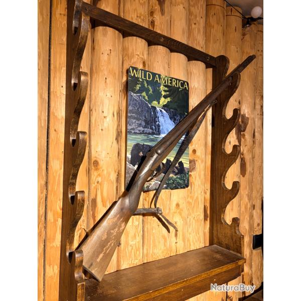 ENCHERES 1� - FUSIL JUXTAPOSE WARRANTED - 16/65 - 70CM