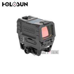 Viseur Point Rouge HOLOSUN AEMS EVO R&eacute;ticule Vert et Panneau Solaire