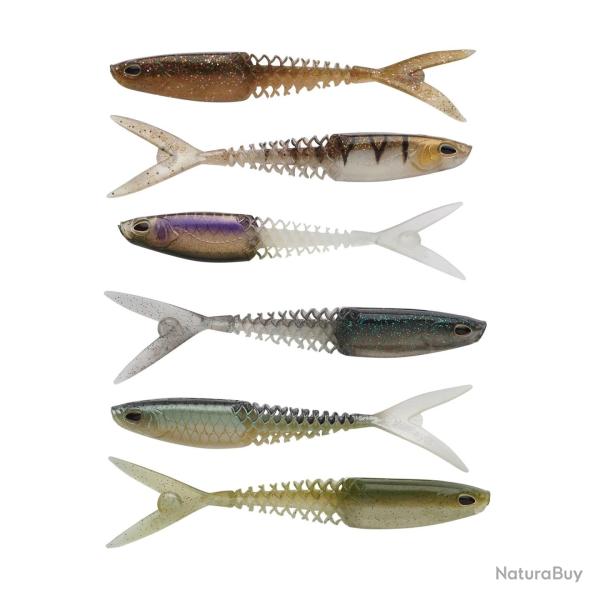 Leurre Souple Berkley Cullminnow 10cm 10cm 4,5g Clear Water Mix Par 6