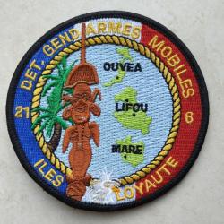 Ecusson Gendarmes Mobiles &icirc;les de Loyaut&eacute; (Nouvelle Cal&eacute;donie)