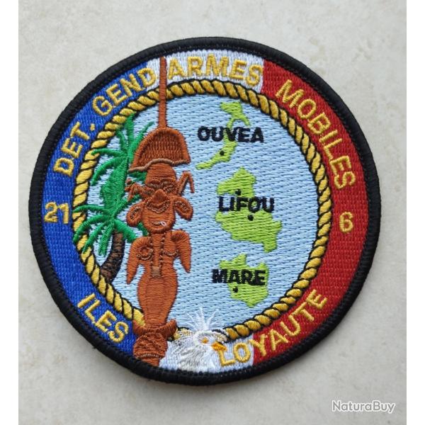 Ecusson Gendarmes Mobiles �les de Loyaut� (Nouvelle Cal�donie)