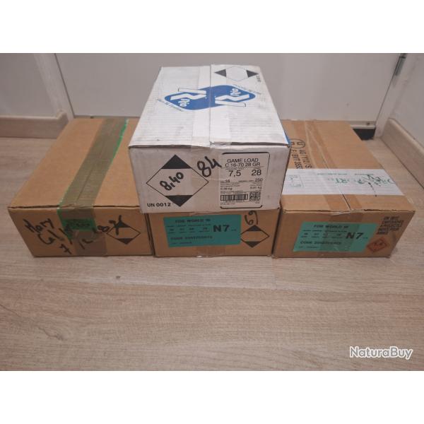 Lot cartouches trap Calibre 16