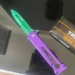 Couteau cran d'arr&ecirc;t TacForce Joker