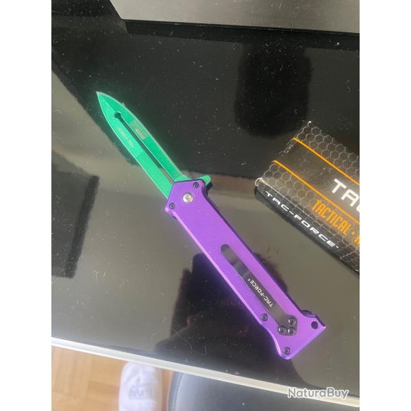 Couteau cran d'arr�t TacForce Joker