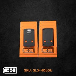 PLAQUE POINT ROUGE C&H GLX-HOLOK POUR HOLOSUN 407K/507K