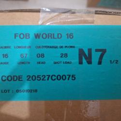 Cartouches trap Fob World Calibre 16