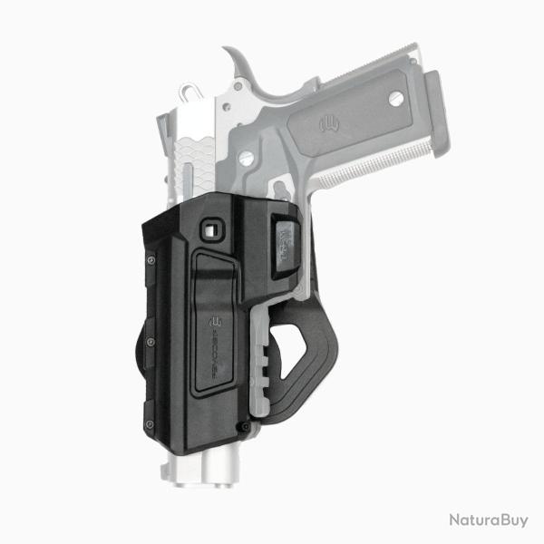 Holster r�tention active LV2 HC11 pour 1911 �quip� CC3H Noir Gaucher