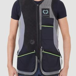 GILET RIO EVOLUTION TRAP noir/ jaune