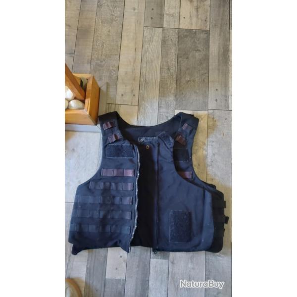 Gilet tactique Houss� Tactical Gear JTECH - Noir