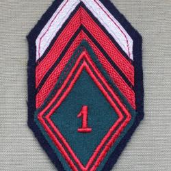 Galon de Brigadier-chef du 1er R&eacute;giment du Train PDL N&deg;3