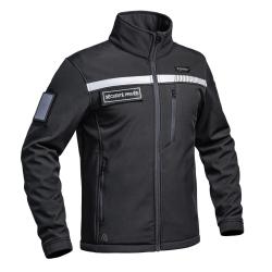 Veste Sofshell noire SECURITE PRIVEE SECU-ONE XS