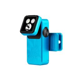Olight Oclip 2 Pro Bleu - Lampe gilet tactique &agrave; t&ecirc;te orientable 530 lumens