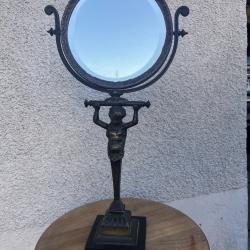 Miroir en bronze