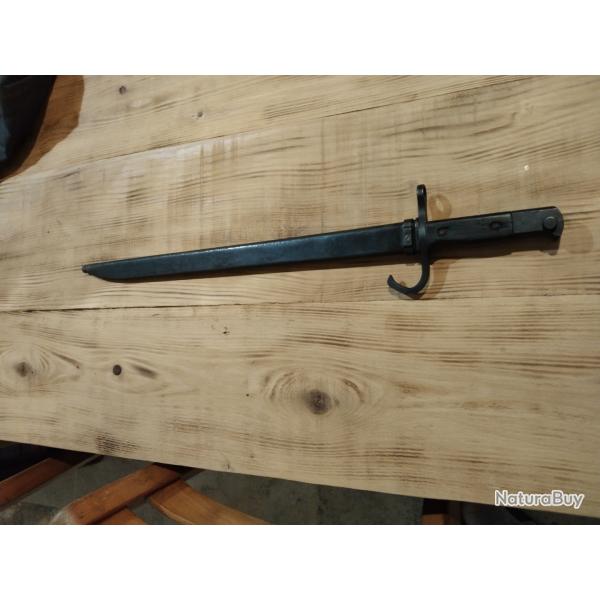 Ba�onnette Japonaise Arizaka a quillon type 30 toute d origine