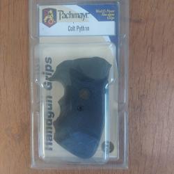 GRIPS PACHMAYR COLT I-FRAME GRIPPER COLT PYTHON AVEC EMPREINTES DE DOIGTS