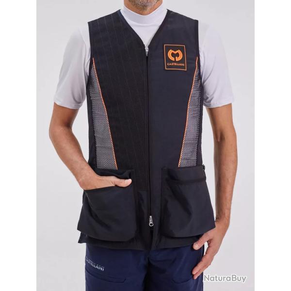 Gilet de Tir Trap AirTech noir