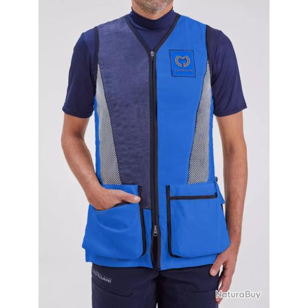 Gilet de Tir Trap AirTech Bleu