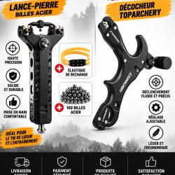 Kit lance pierre a bille acier 8mm