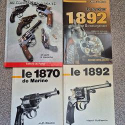 4 Livres sur les revolver