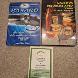 2 livres et 1 additif sur les armes anciennes