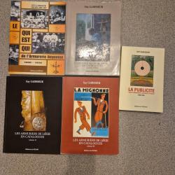 5 livres sur les armuriers de li&egrave;ge