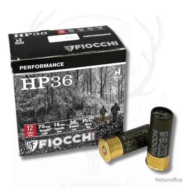 25 cartouches HP 36 Cal.12 36G BJ FIOCCHI 05