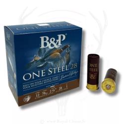25 cartouches ONE STEEL 28 Cal.12 28G BJ B&P 04