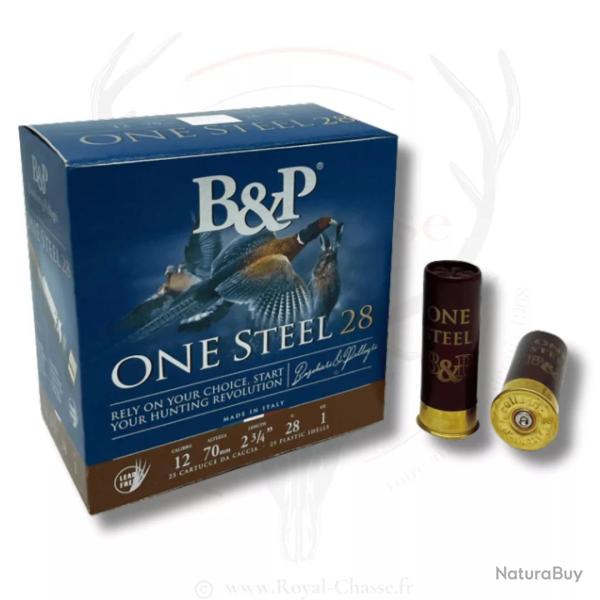 25 cartouches ONE STEEL 28 Cal.12 28G BJ B&P 04