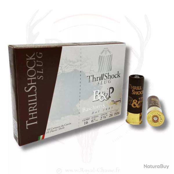 10 BALLES BIG GAME THRILL SHOCK Cal.16 26G B&P