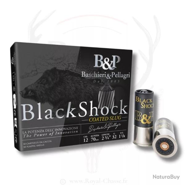 10 balles BIG GAME BLACK SHOCK Cal.12 32G B&P