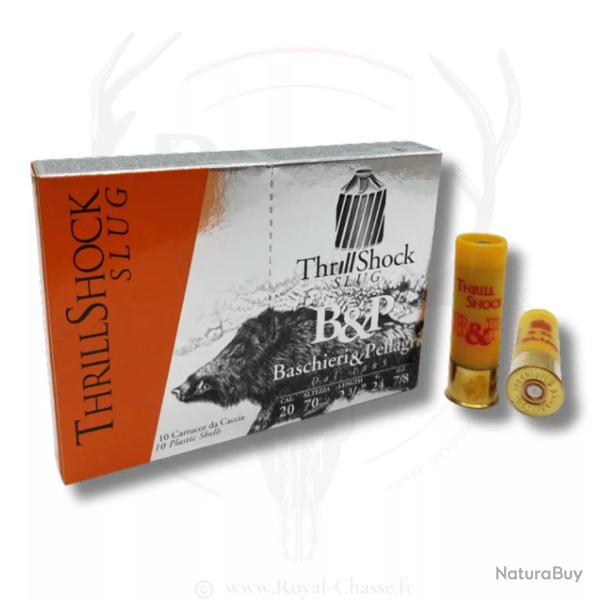 10 balles BIG GAME THRILL SHOCK Cal.20 26G B&P
