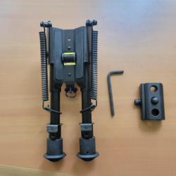 Bipied fixe 6-9" Humbert avec adaptateur Weaver - 1� sans prix de r&eacute;serve !!