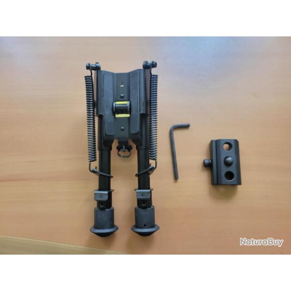 Bipied fixe 6-9" Humbert avec adaptateur Weaver - 1� sans prix de r�serve !!
