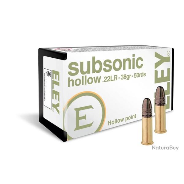 ELEY 22LR SUBSONIC X 50