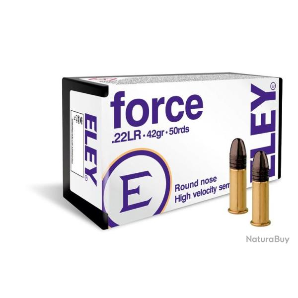 ELEY 22 LR FORCE X 50