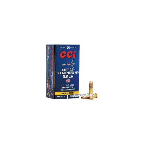 CCI 22 LR QUIET SEGMENTED HP X50