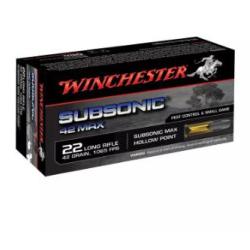 WINCHESTER 22LR SUBSONIC X 50