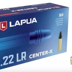 LAPUA 22 LR CENTER-X X 50