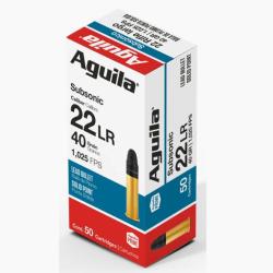 AGUILA 22 LR 40GR SUBSONIQUE X 50
