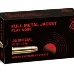 GECO 38 SPECIAL FMJ 158GR X 50