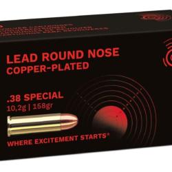 GECO 38 SPECIAL LRN CP 158GR X50
