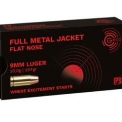 GECO 9x19 FMJ FLAT NOSE 154gr X 50