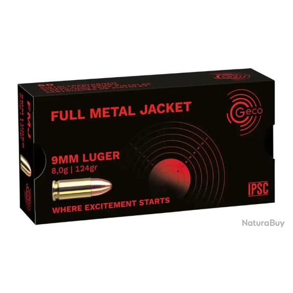 GECO 9X19 FMJ 124 GR X 50