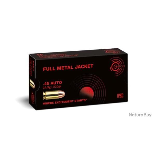 GECO 45 ACP FMJ 230 GR X 50